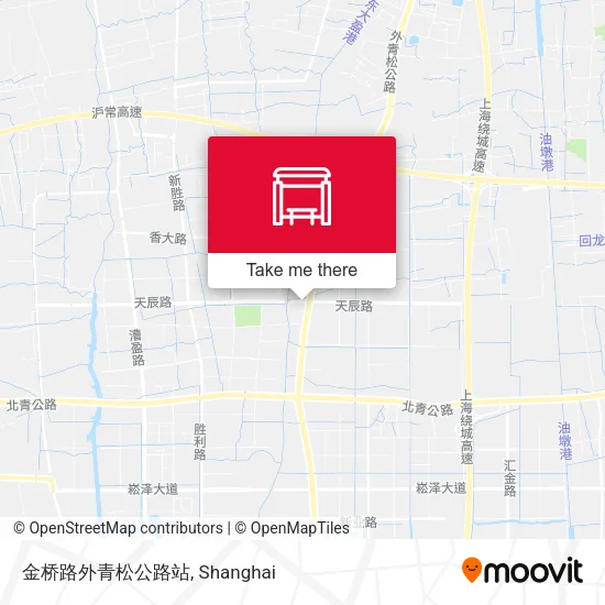 金桥路外青松公路站 map