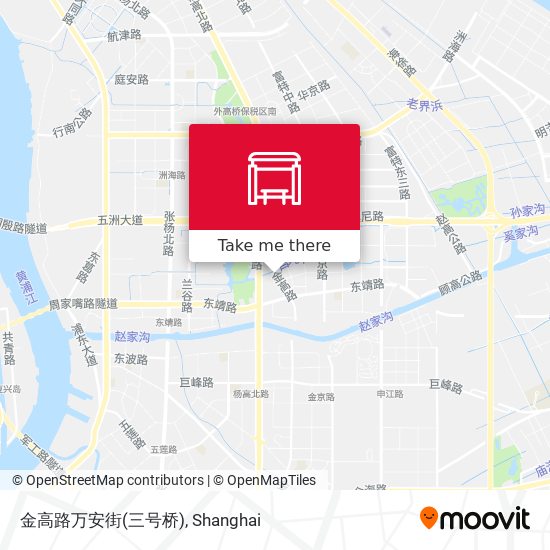 金高路万安街(三号桥) map