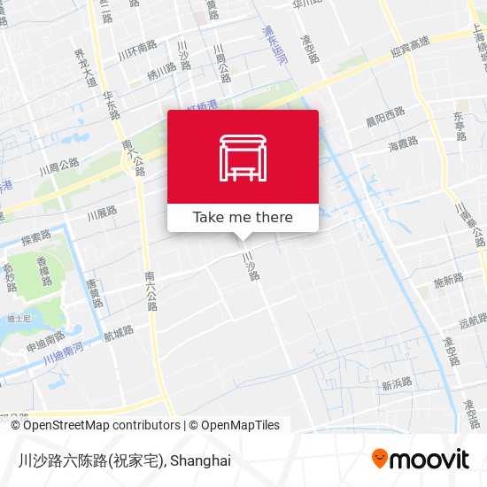 川沙路六陈路(祝家宅) map