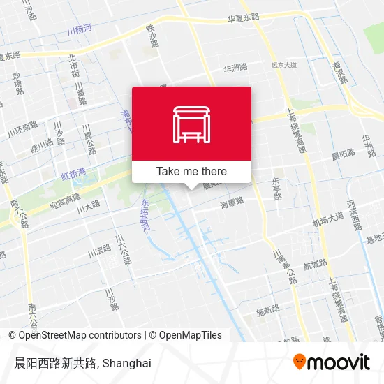 晨阳西路新共路 map