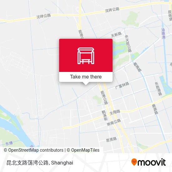 昆北支路荡湾公路 map
