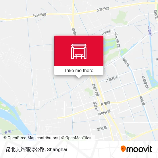 昆北支路荡湾公路 map