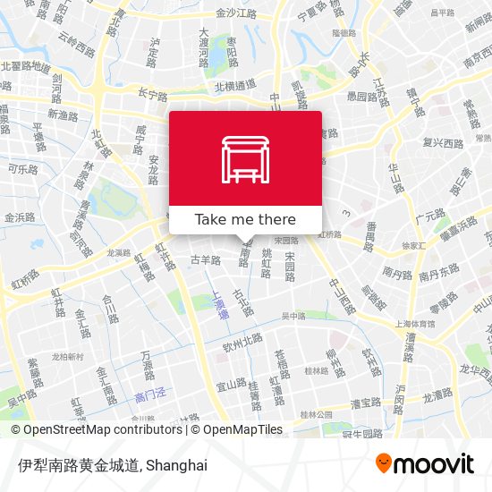 伊犁南路黄金城道 map