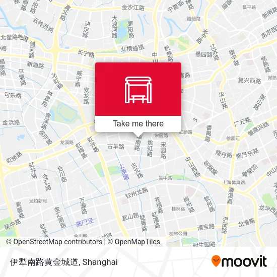 伊犁南路黄金城道 map