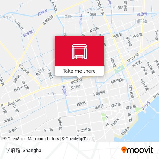 学府路 map