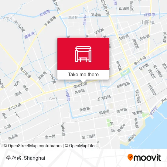 学府路 map