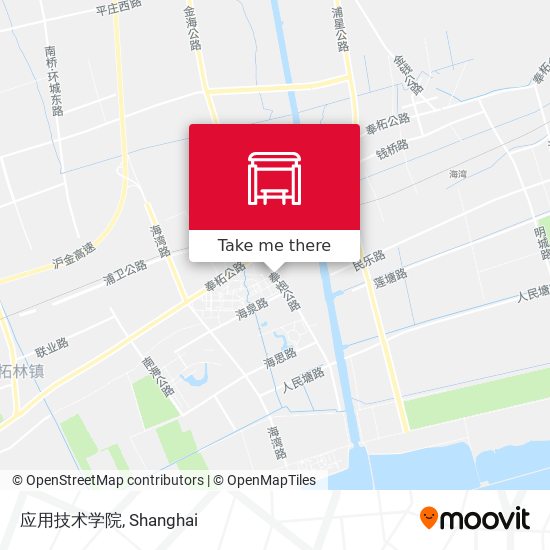 应用技术学院 map