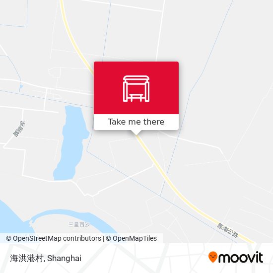 海洪港村 map
