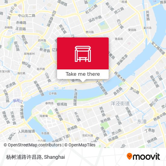 杨树浦路许昌路 map