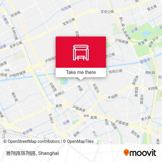 雅翔路陈翔路 map