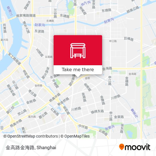 金高路金海路 map