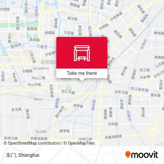东门 map