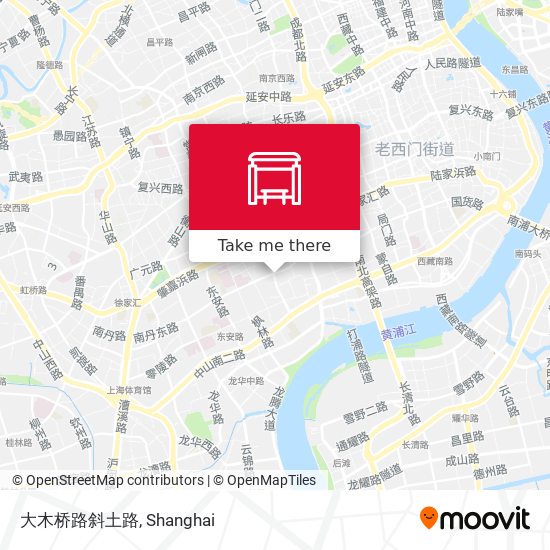 大木桥路斜土路 map