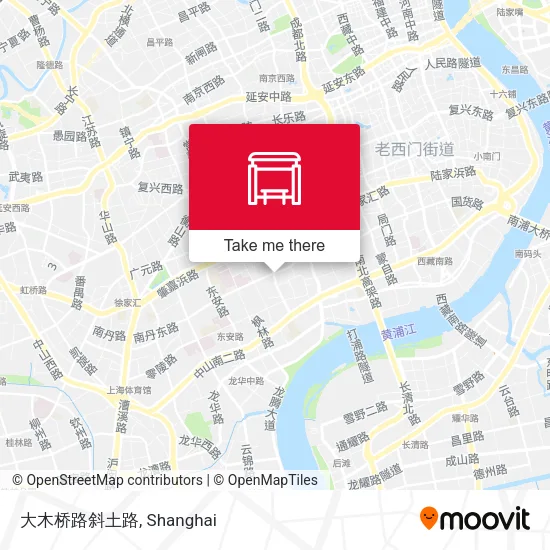 大木桥路斜土路 map