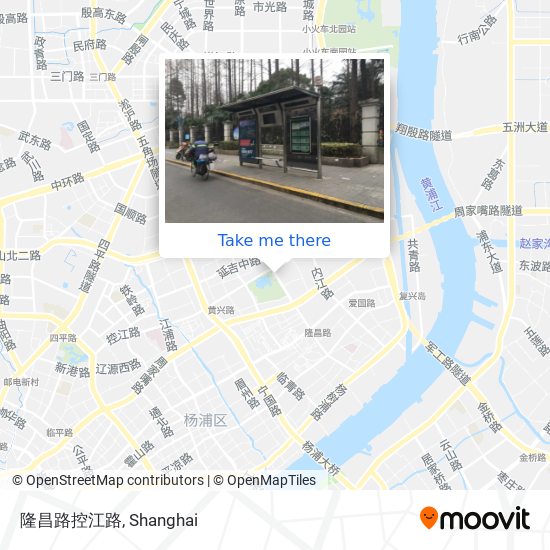 隆昌路控江路 map