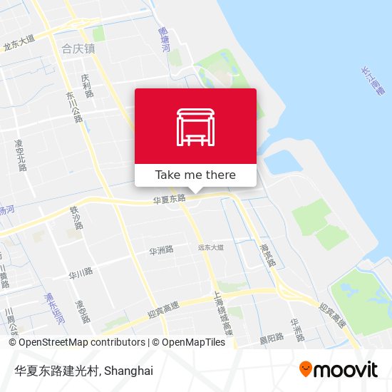 华夏东路建光村 map