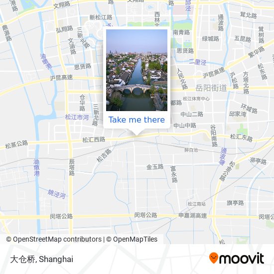 大仓桥 map