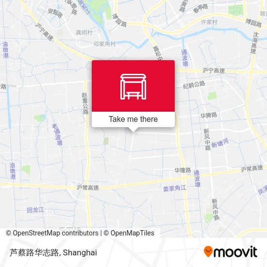 芦蔡路华志路 map