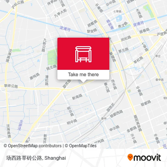 场西路莘砖公路 map
