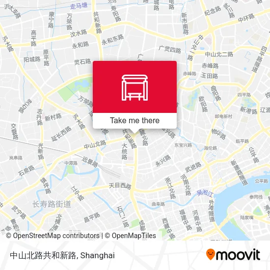 中山北路共和新路 map