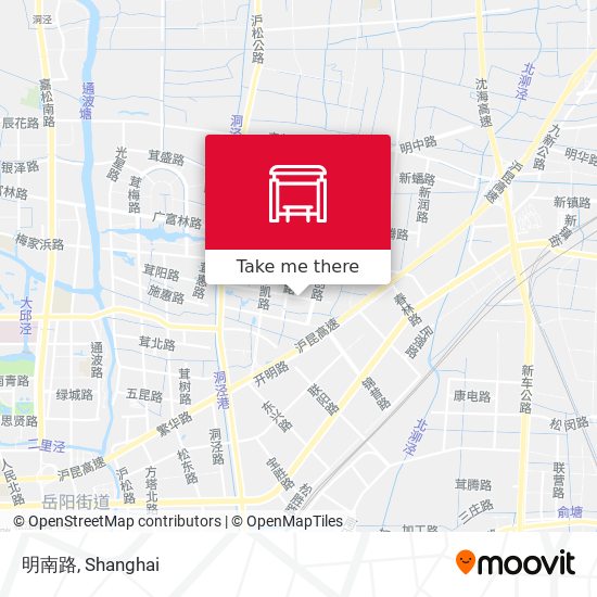 明南路 map