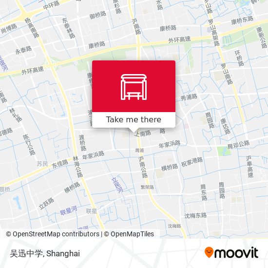 吴迅中学 map