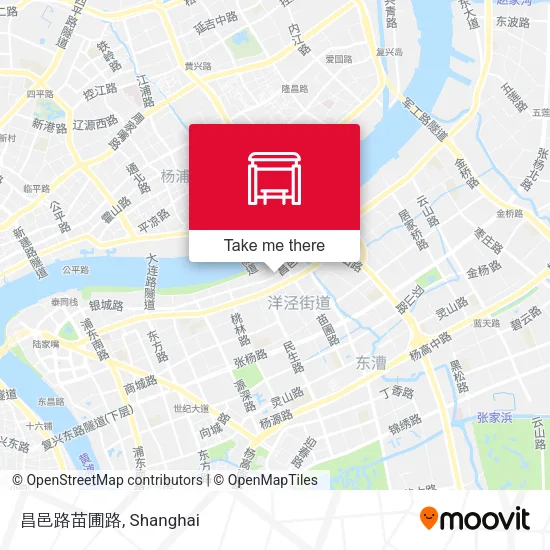 昌邑路苗圃路 map