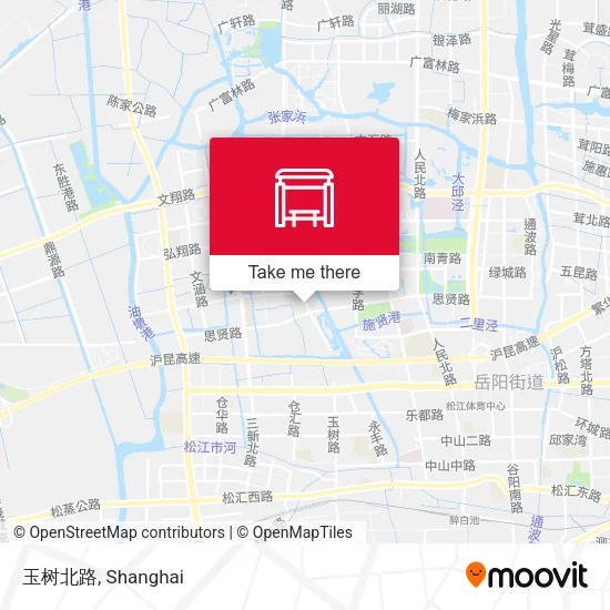 玉树北路 map