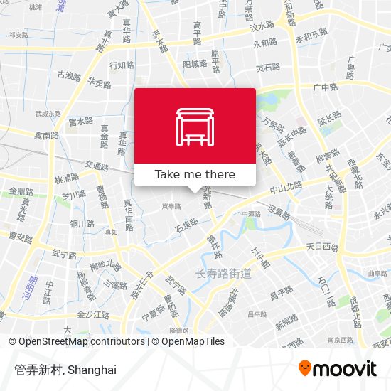 管弄新村 map