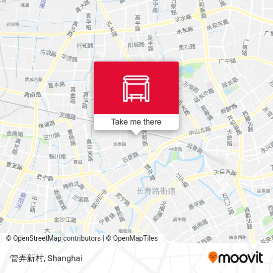 管弄新村 map