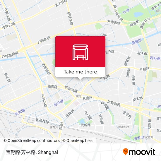 宝翔路芳林路 map