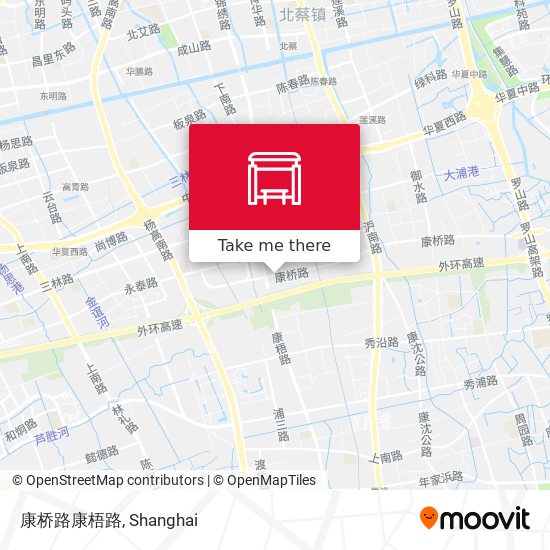 康桥路康梧路 map