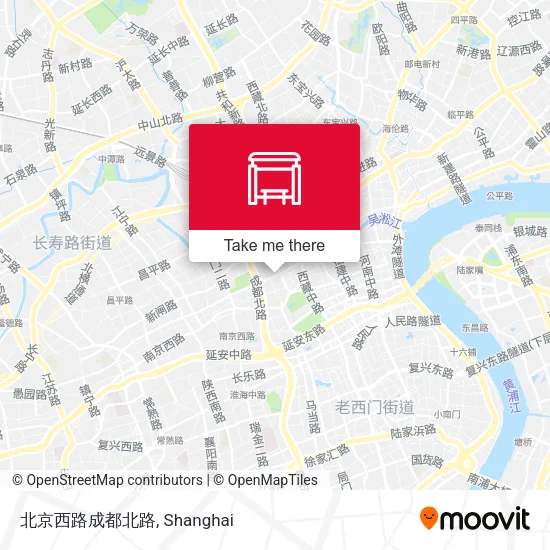 北京西路成都北路 map