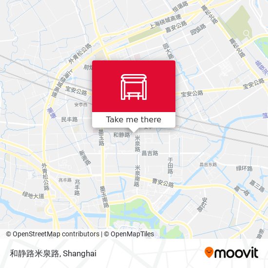 和静路米泉路 map