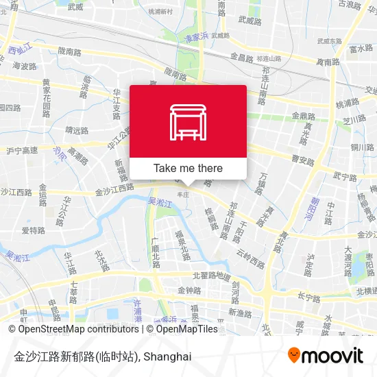 金沙江路新郁路(临时站) map