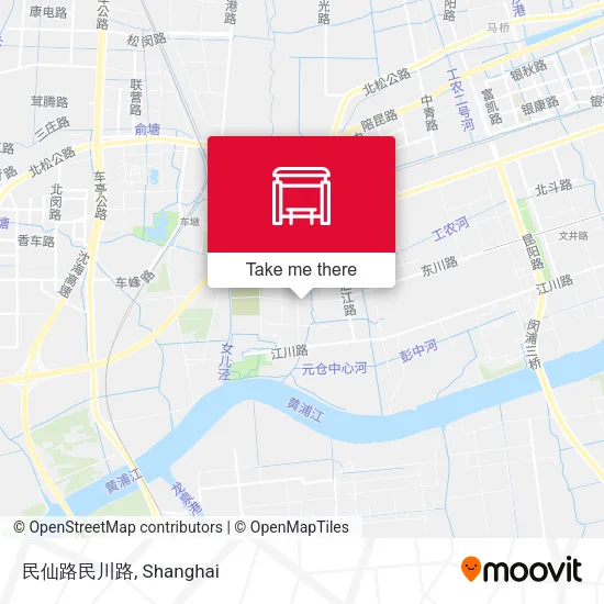 民仙路民川路 map