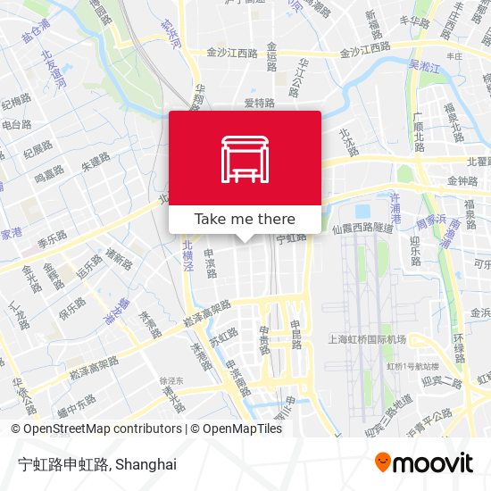 宁虹路申虹路 map