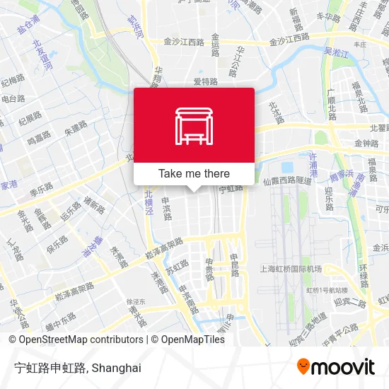 宁虹路申虹路 map