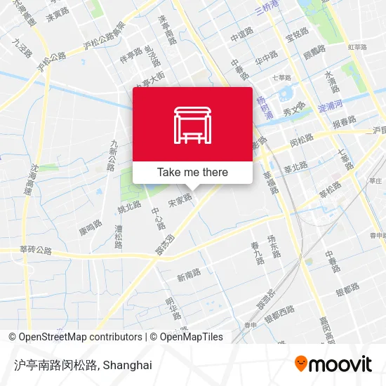 沪亭南路闵松路 map