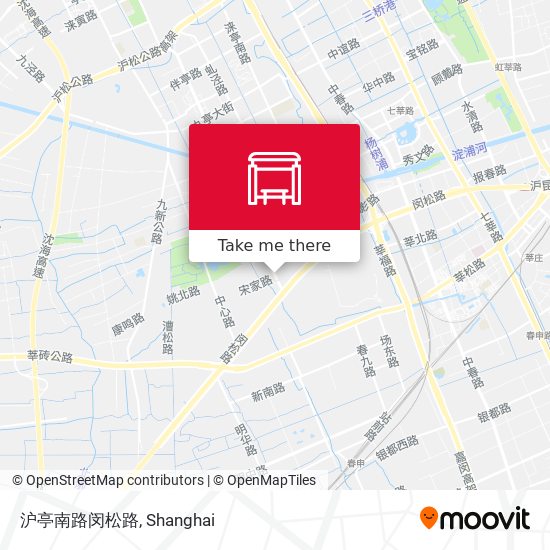沪亭南路闵松路 map