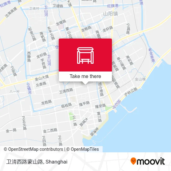 卫清西路蒙山路 map