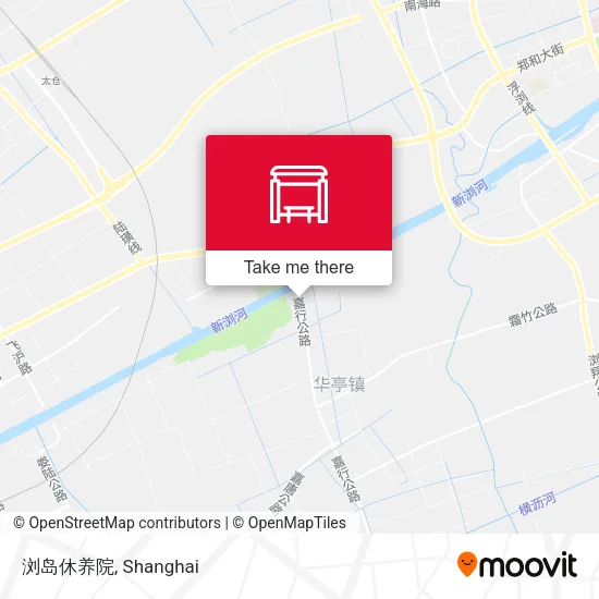 浏岛休养院 map