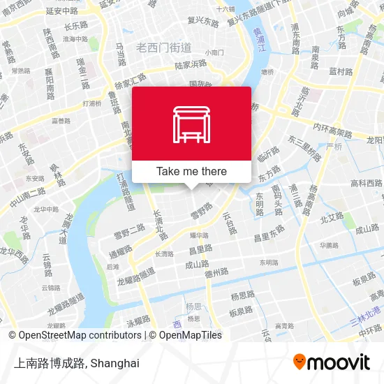 上南路博成路 map