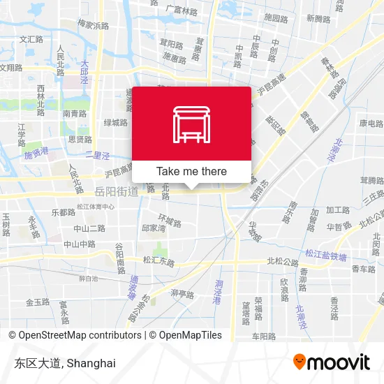 东区大道 map