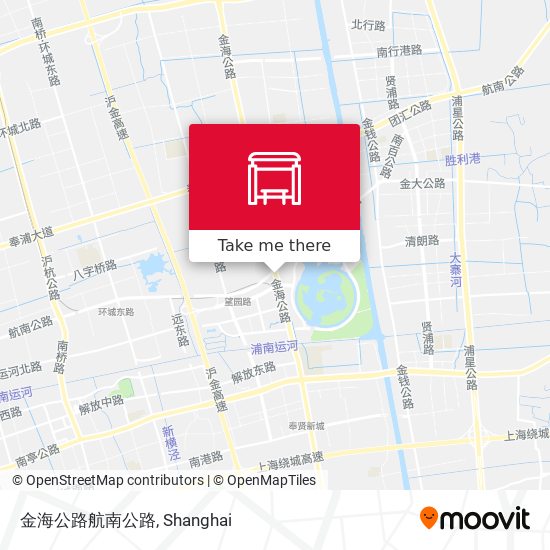 金海公路航南公路 map