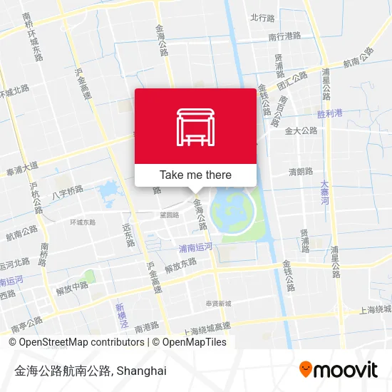 金海公路航南公路 map