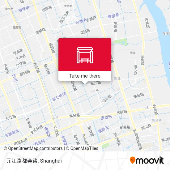 元江路都会路 map