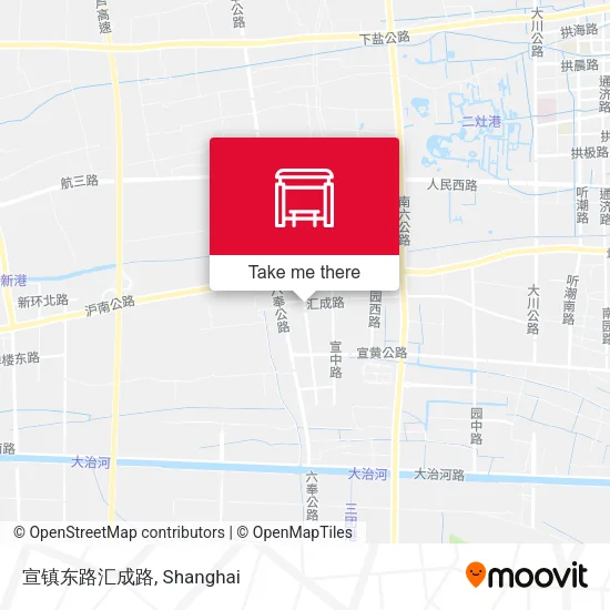 宣镇东路汇成路 map