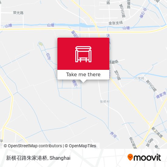 新横召路朱家港桥 map