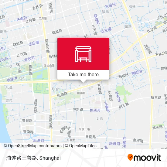 浦连路三鲁路 map